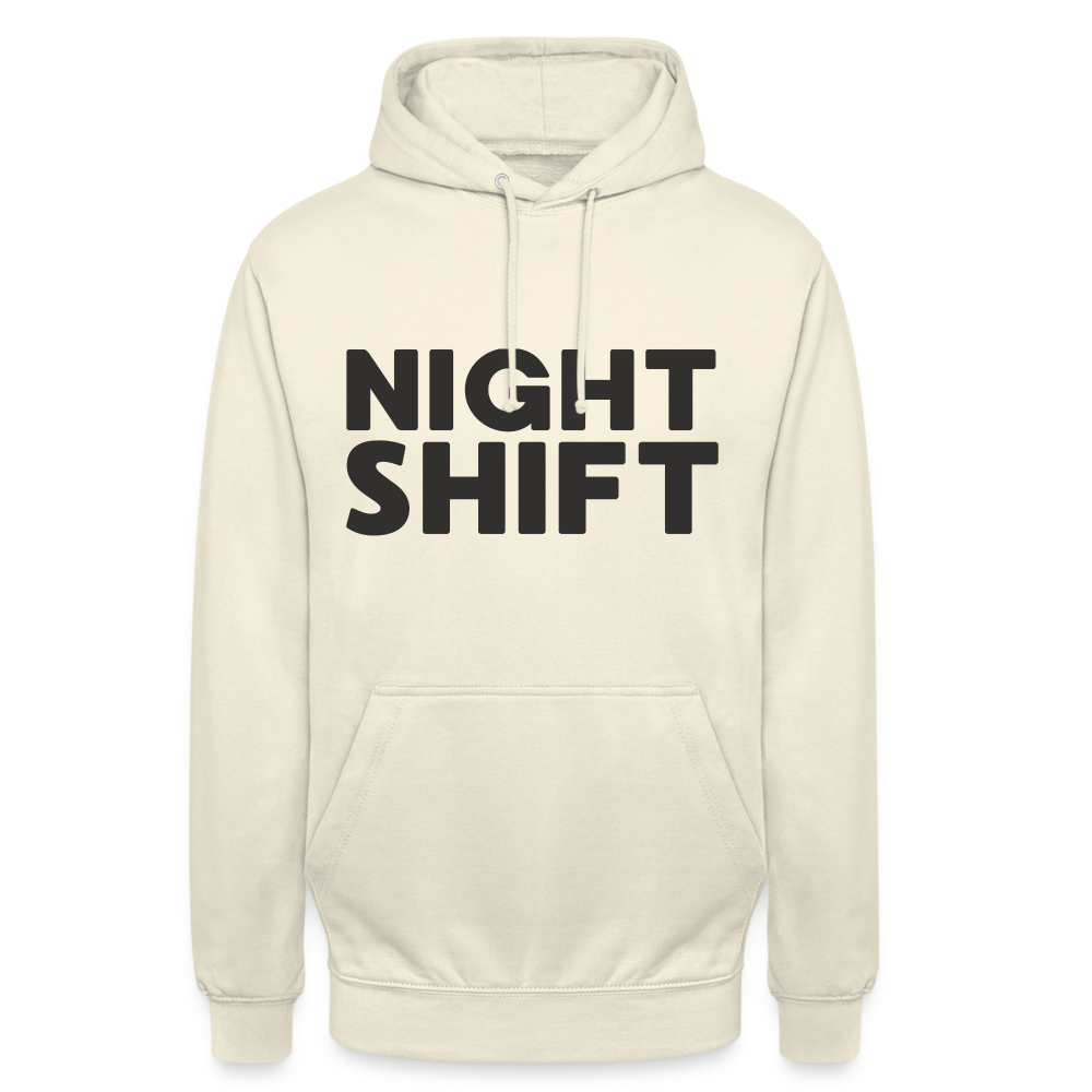 Night Shift Unisex Hoodie - Vanille-Milchshake