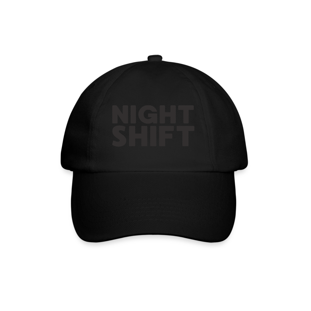 Night Shift Cap - Schwarz/Schwarz