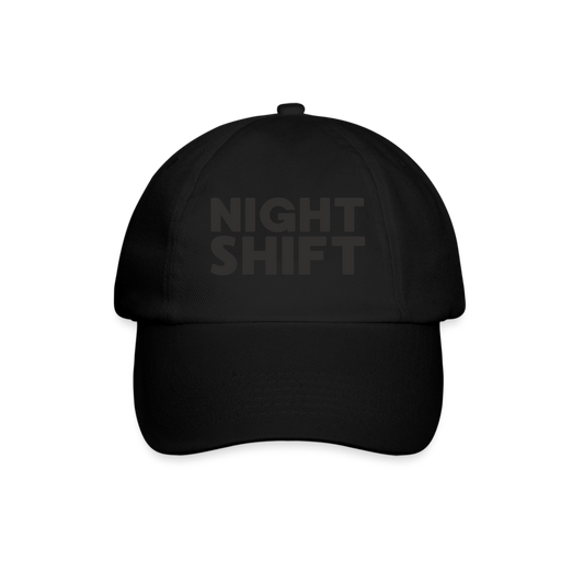 Night Shift Cap - Schwarz/Schwarz