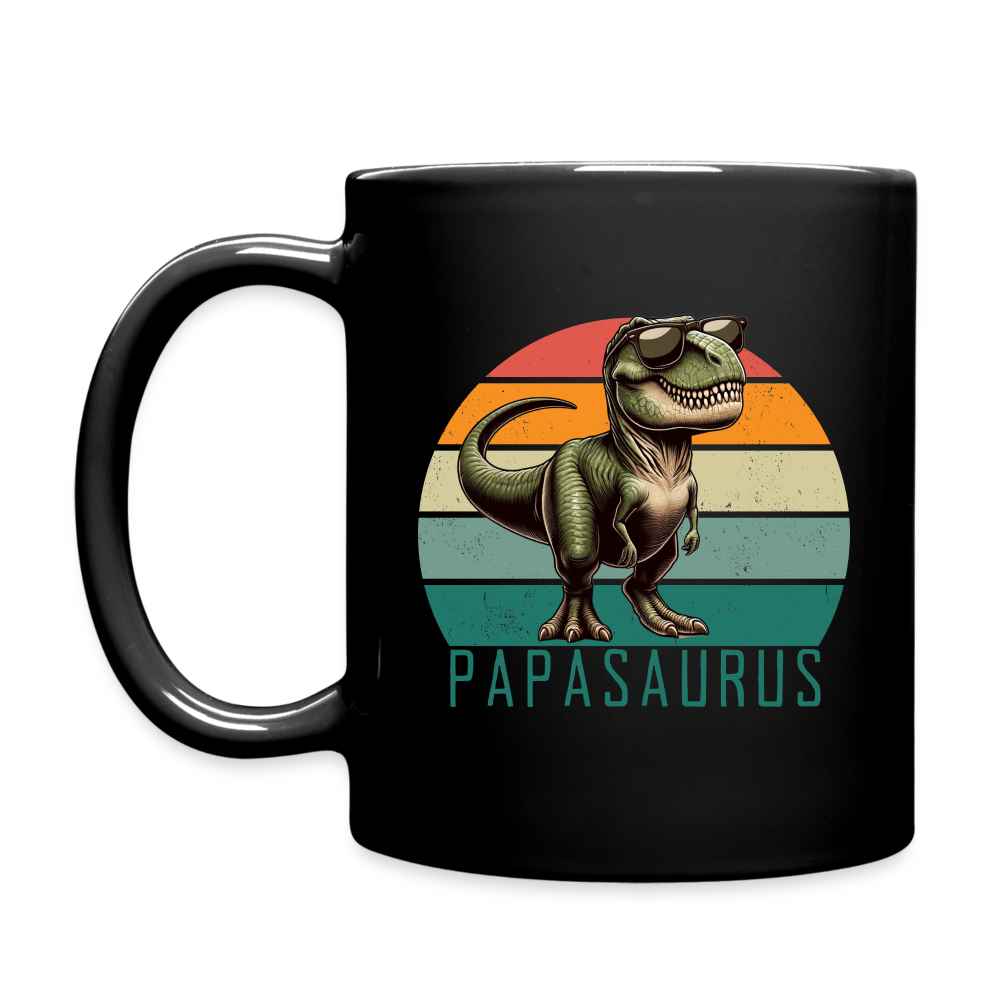 Papasaurus REX Tasse - Schwarz