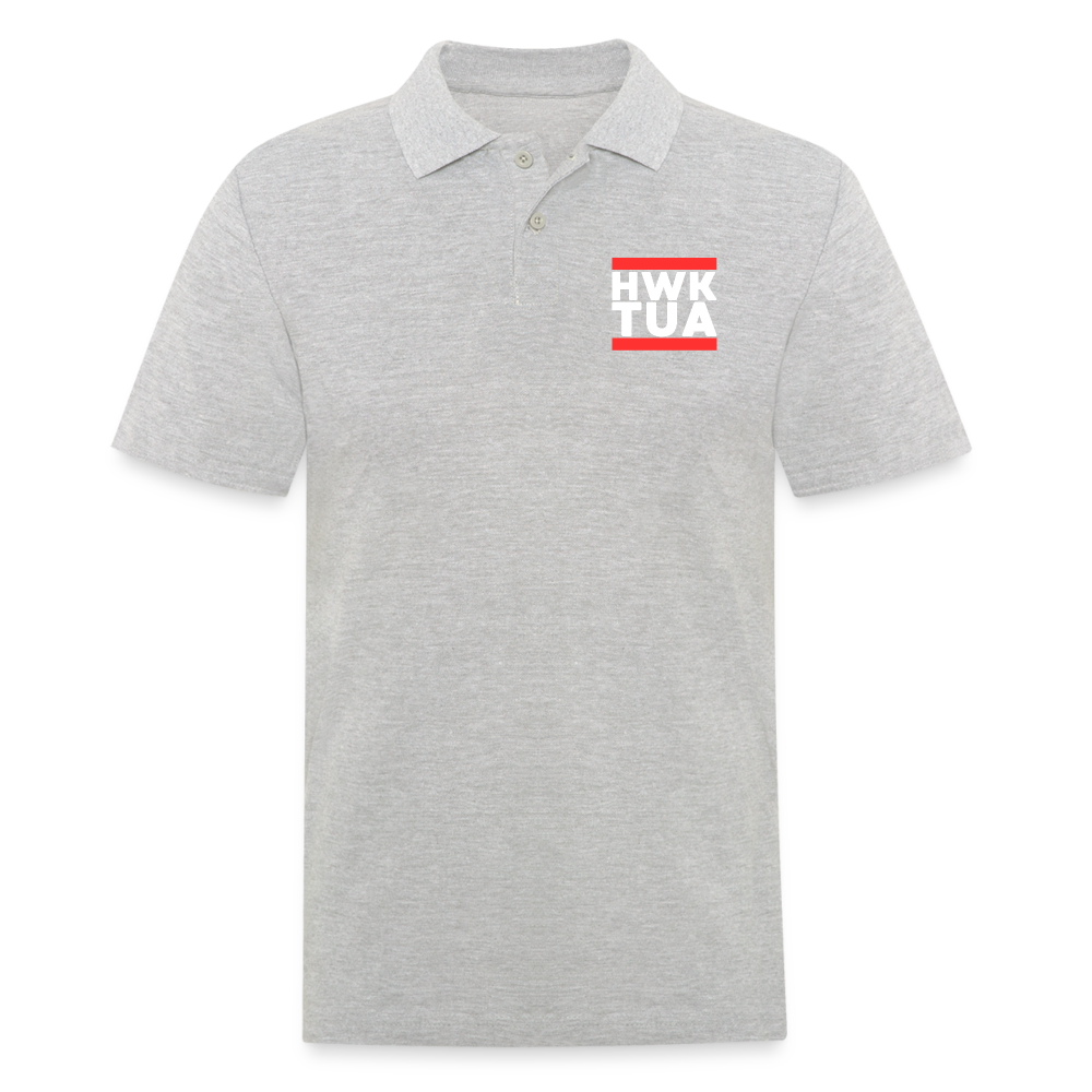 HWK TUA Herren Poloshirt - Grau meliert