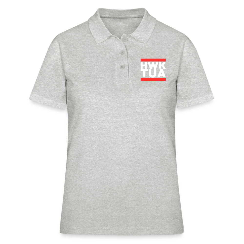 HWK TUA Damen Poloshirt - Grau meliert