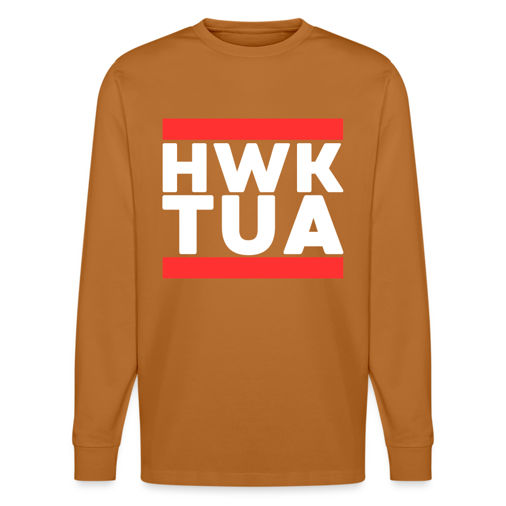 HWK TUA Unisex Bio-Langarmshirt Stanley/Stella - Herbstorange