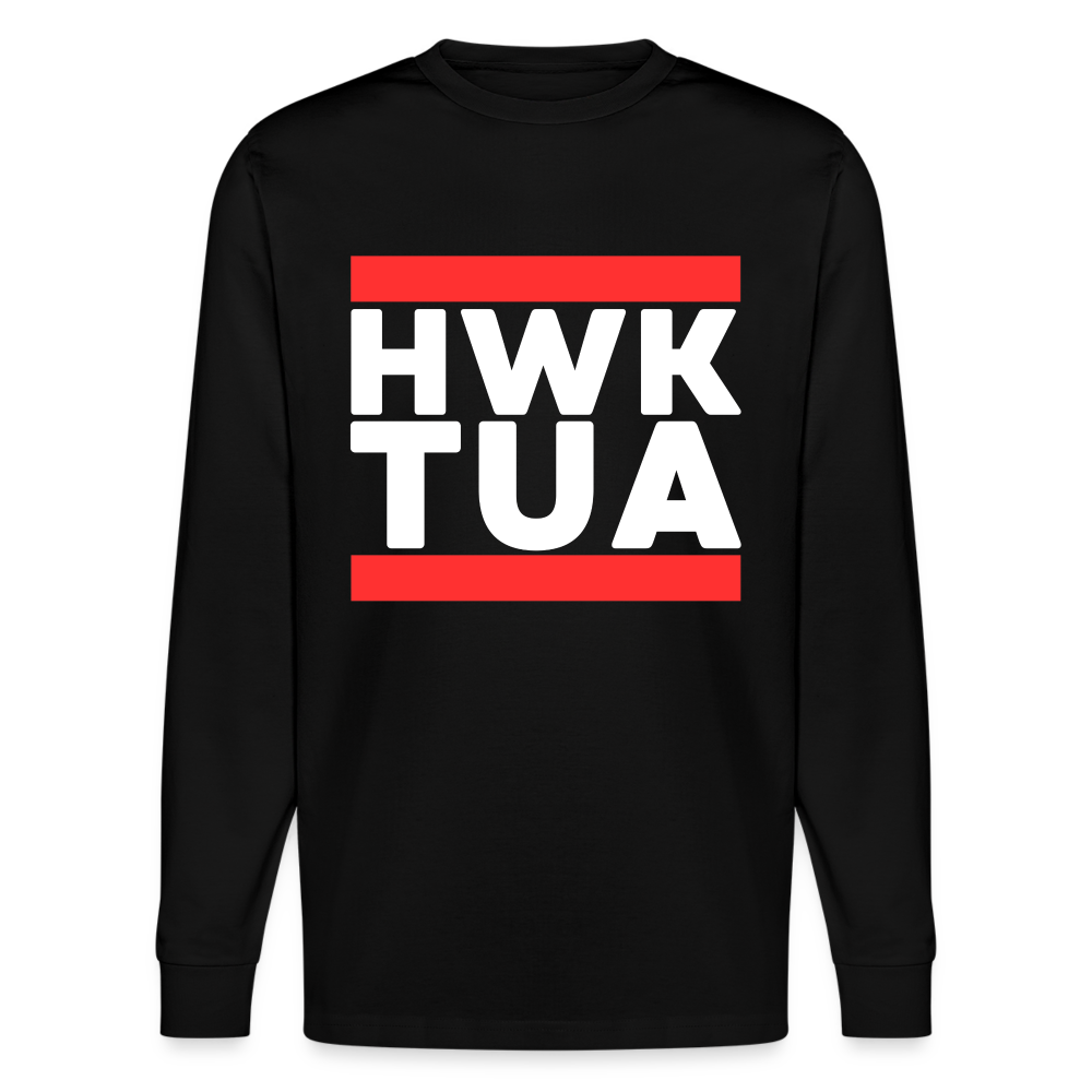 HWK TUA Unisex Bio-Langarmshirt Stanley/Stella - Schwarz