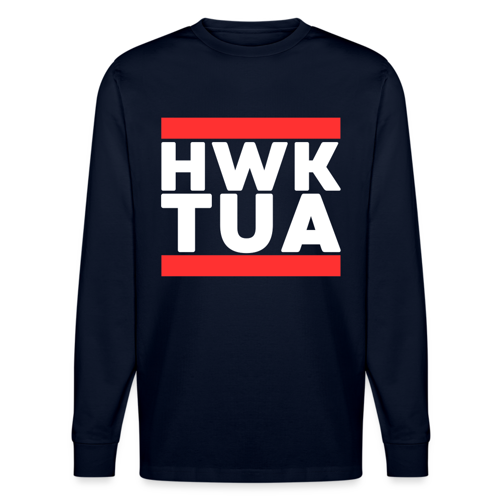 HWK TUA Unisex Bio-Langarmshirt Stanley/Stella - Navy