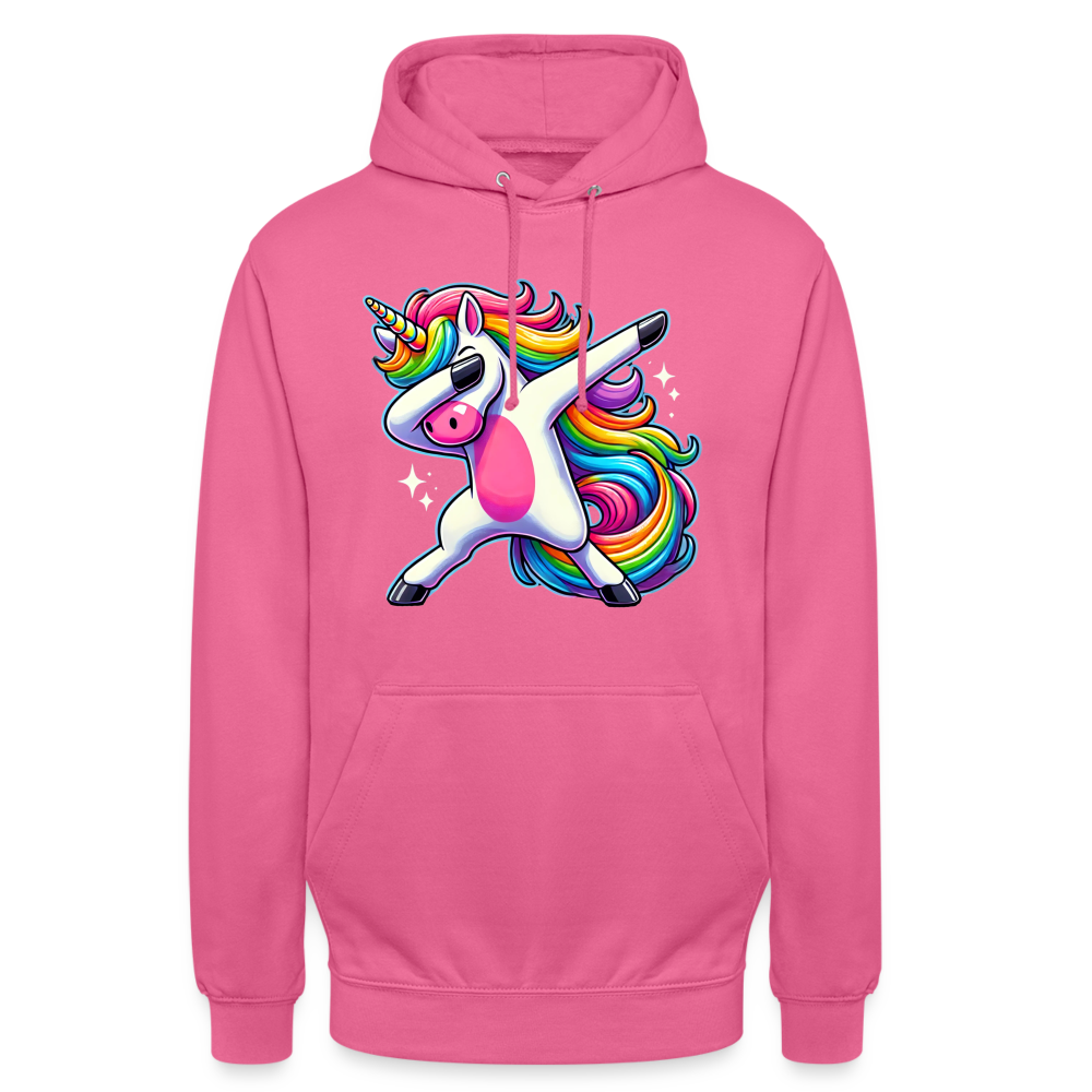 Unicorn Dab Dance Unisex Hoodie - Pink