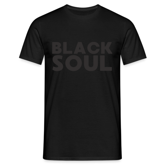 Black Soul Herren T-Shirt - Schwarz