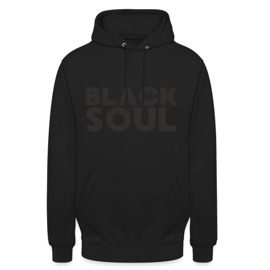 Black Soul Unisex Hoodie - Schwarz